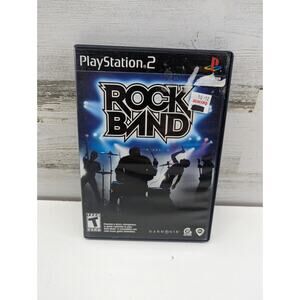 Rock Band Manual Case Disk PS2 Game Sony‎ Playstation 2 Game